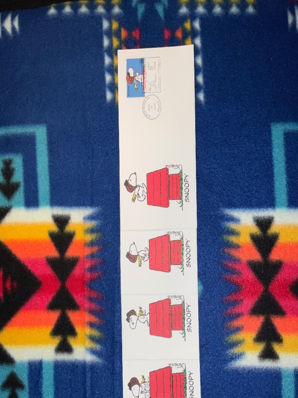New vintage 2001 peanut Snoopy maximum card set- Fleetwood